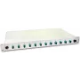 Lightwin LWL Splice Box, 12 Fibres, 12x SC Multimode, 50/125µm OM3 Pigtail Splice Boxes (SPBOX 12G50 OM3 SC)
