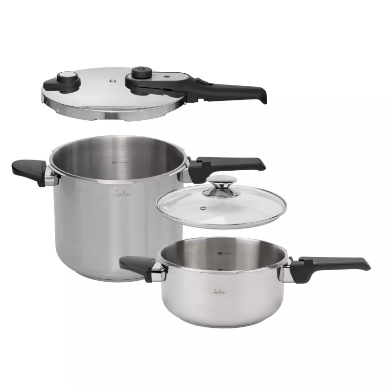 Cookware set Jata HOLL2547 — stainless-steel pots and pans set (model HOLL2547)