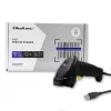 Qoltec 1D Laser Barcode Reader | USB | Black