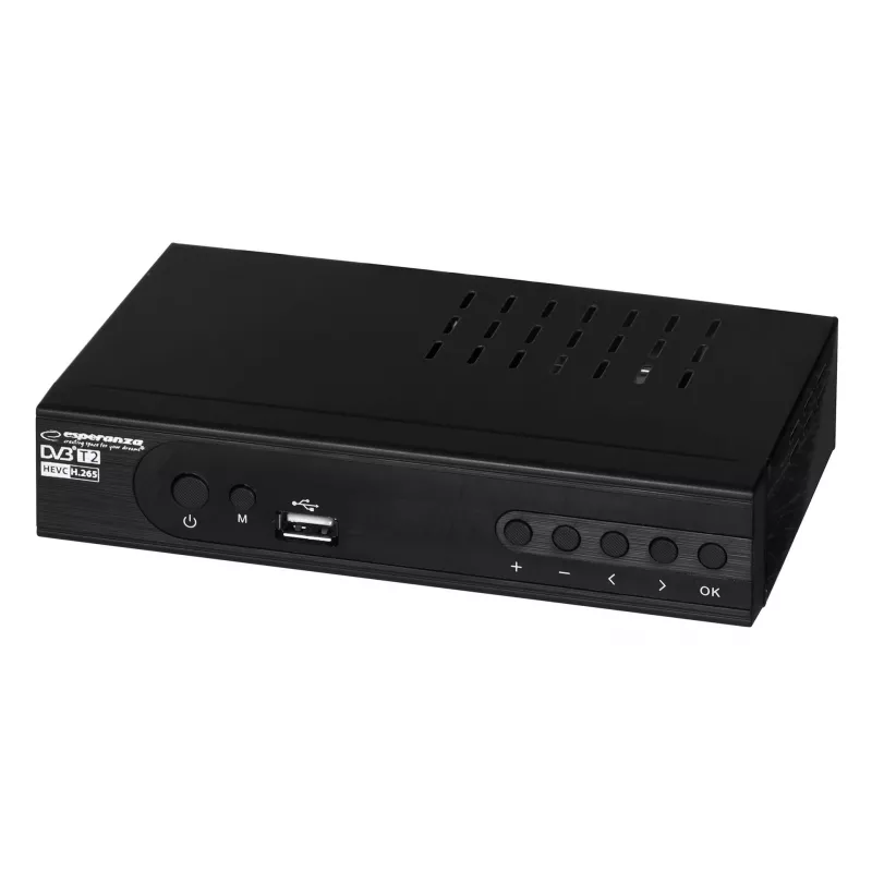Dekoder Tuner TV DVB-T2 Hevc H.265 Cable HDMI