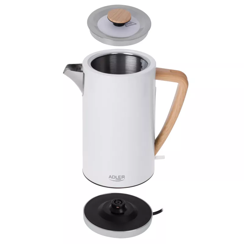 ADLER AD 1347w electric kettle white