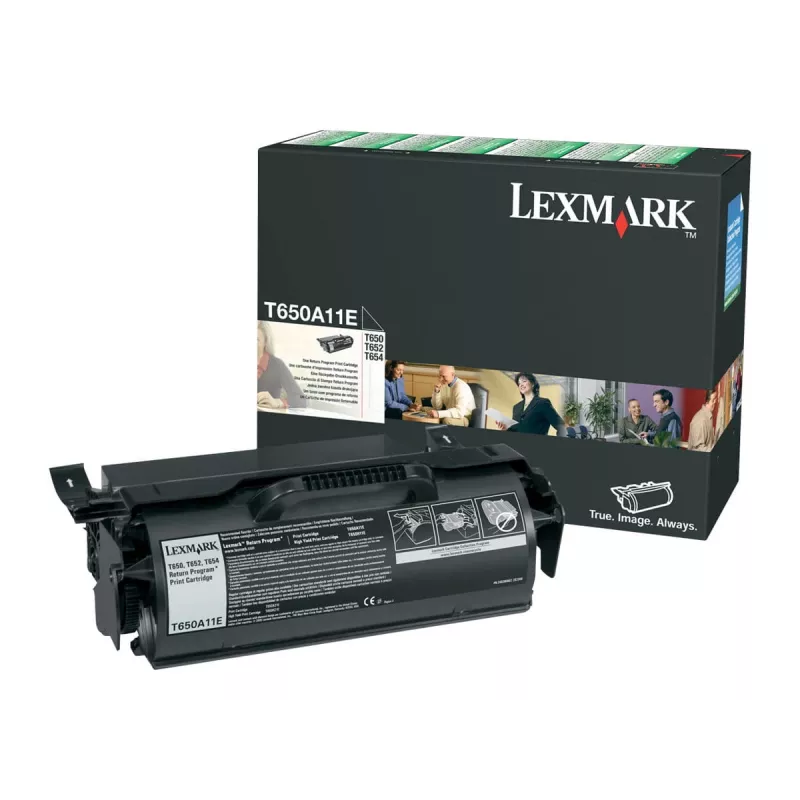 Toner Lexmark T650A11E cartridge 10000 pages Black
