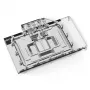 Backplate Alphacool 13463 Acrylic Aluminium Black 145.2mm