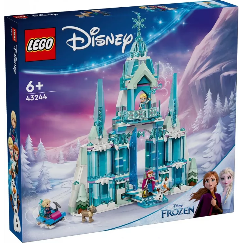 Construction toy LEGO Disney Princess Elsa's Winter Palace 43244 — building set for imaginative play