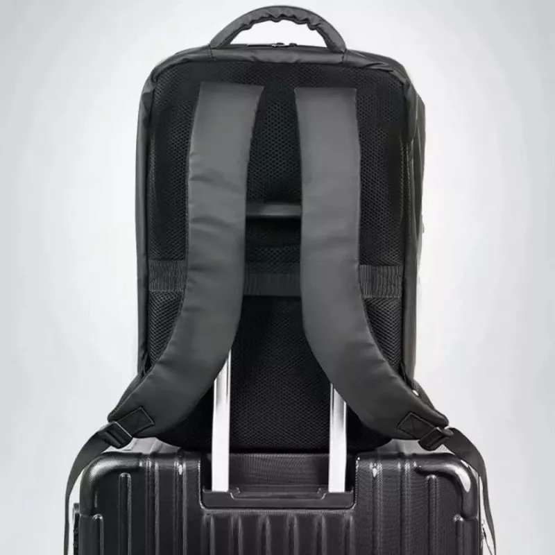 Backpack Vention KRPB0 black 18L polyester water-resistant for 15.6 inch laptops