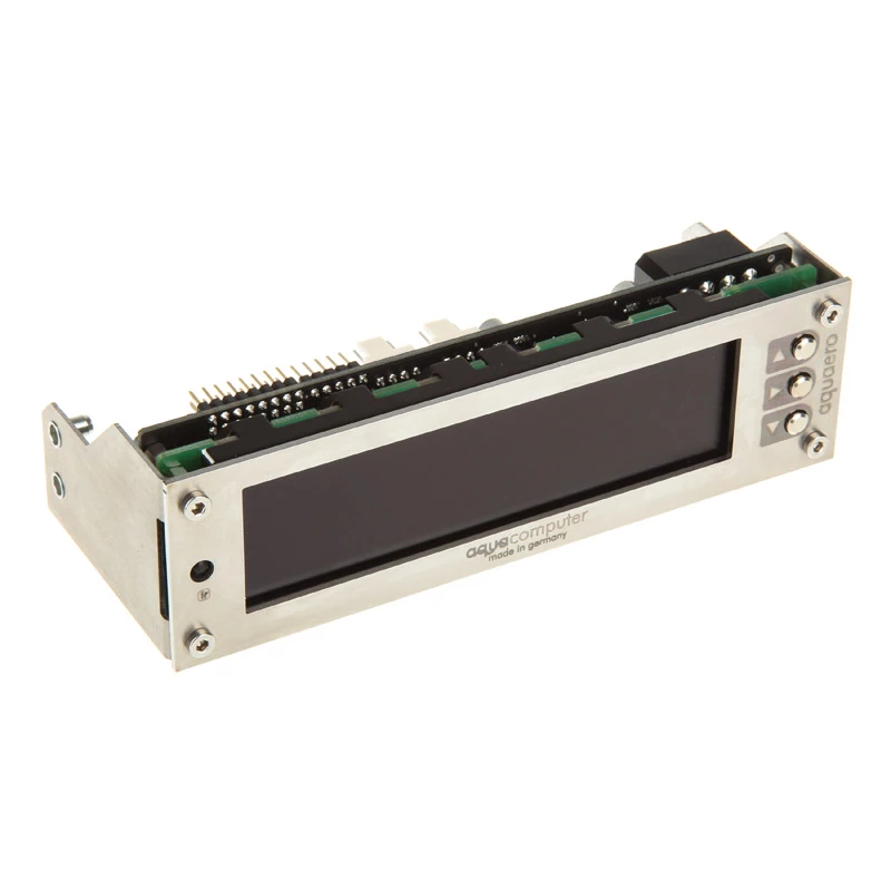 Aqua Computer 53145 fan speed controller LCD Stainless steel