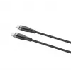 USB-C to USB-C cable FIXED FIXDB-CC2-BK — 2 m, 100W, fixed non‑detachable