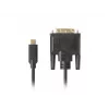 Video cable adapter LANBERG CA-CMDV-10CU-0030-BK, USB Type-C to DVI-D, 3 m, black