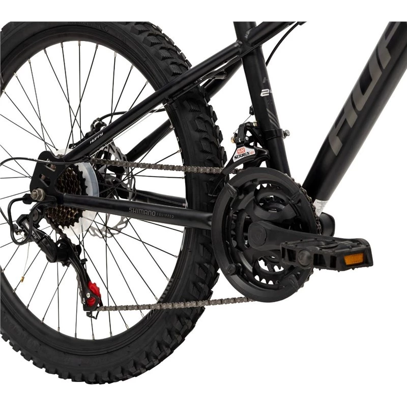 Mountain bike HUFFY Korros 24 inch — 24-inch wheels, steel frame, 7-speed
