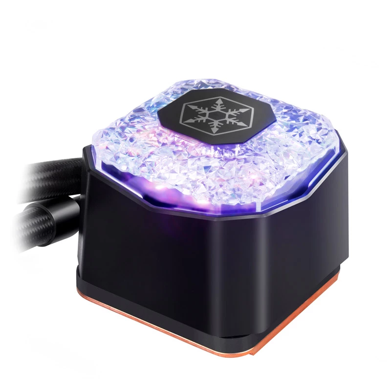 SilverStone PF360 - processor liquid cooling system - (for: LGA775, LGA1156, AM2, LGA1366, AM3, LGA1155, LGA2011, FM1, FM2, LGA1150, LGA1151, AM4, LGA2066, LGA1200) - Copper - 120