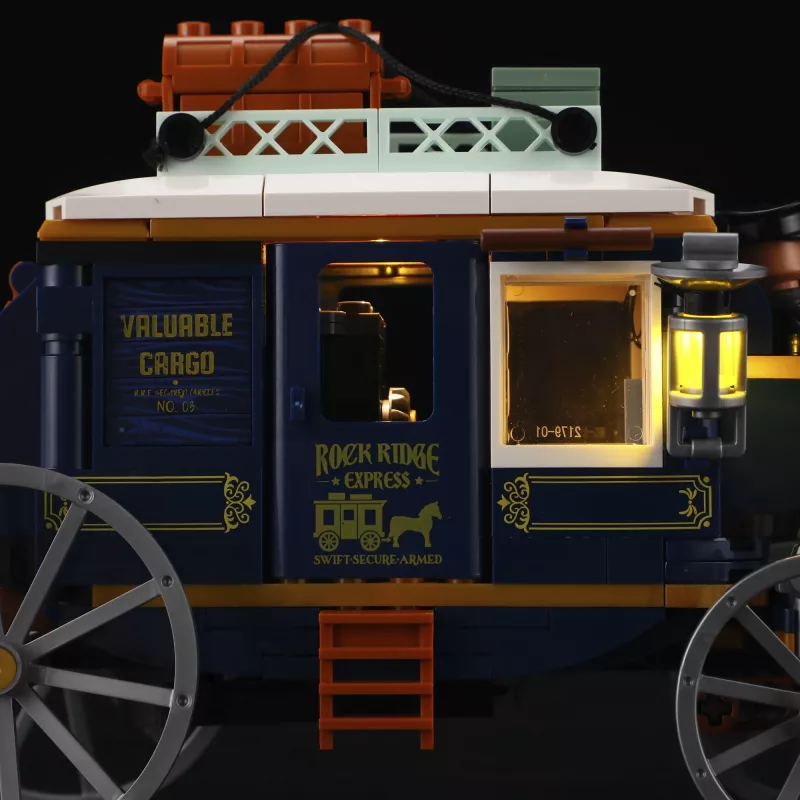 Treasure Stagecoach, Construction Toy