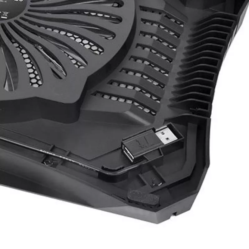 Thermaltake Massive V20 laptop cooling pad 43.2 cm (17) Black