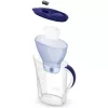 Water filter jug BRITA Marella XL, pitcher filter with MAXTRA cartridges, 3.5 L tank, 2 L filtered capacity, blue