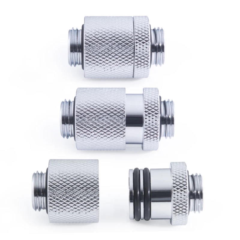 Radiator mount Alphacool ES D-Plug Chrome Brass 2 cm 35 g