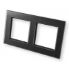 eQ-3 Homematic IP Glass Frame 2-fold, Black (162149A1)