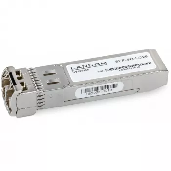SFP28 Fiber Optic Transceiver Lancom Systems SFP-SR-LC25, 25 Gbit/s, LC, Stainless Steel, Bulk 10
