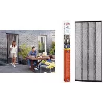 Insect Stop 55298-00000-00 Insect Screen Curtain W x H 0.95 m 2.20 Anthracite 1 (55298-00000-00)