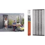 Insect Stop 55298-00000-00 Insect Screen Curtain W x H 0.95 m 2.20 Anthracite 1 (55298-00000-00)