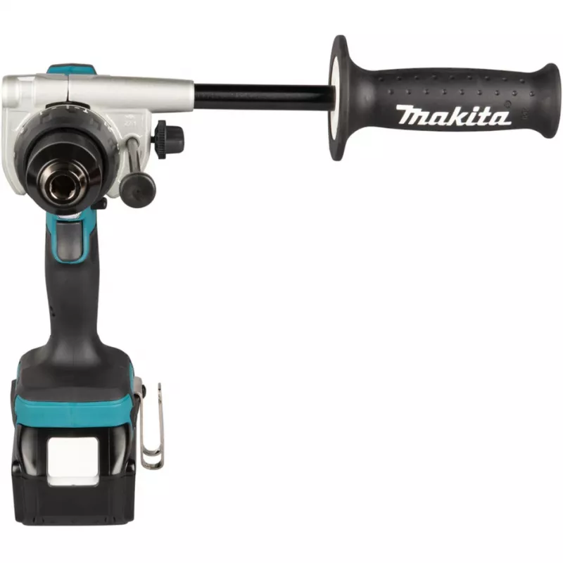 Cordless Impact Drill Driver DHP492RTJ, 18Volt (Blue/black, 2x Lithium-Ion-Battery 5,0Ah, MAKPAC Gr.2)