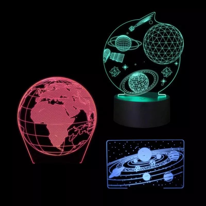 Manta SNL118RGB RGB 3D decorative LED lamp