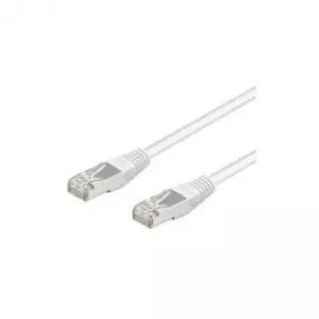 Wentronic Goobay CAT 5e Patch Cable, F/UTP, White, 15 m - CCA Copper Mix (93493)