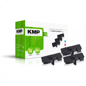 KMP Toner Kyocera TK5230C/M/Y Multipack K-T83CMYX remanufactured - remanufactured - compatible