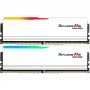 DIMM 64 GB DDR5-6000 (2x 32 GB) Dual-Kit, Memory White, F5-6000J2836G32GX2-RM5NRW, Ripjaws M5 Neo RGB, AMD EXPO