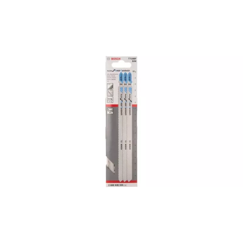Bosch T 718 BF Flexible for Metal-Sandwich Jigsaw Blades