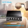 Network switch Cudy GS105 — 5‑port Gigabit Ethernet (10/100/1000), black, 5 V DC power included