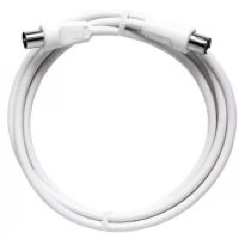 Coaxial Cable Axing BAK 250-80 2.5 m IEC White
