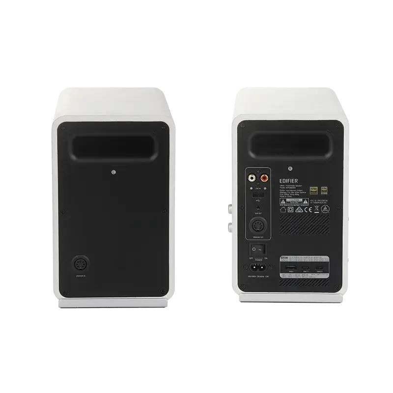 Edifier Desktop Active Monitor with GaN Charger | QR65 | 70 W | Bluetooth | White | Wireless connection