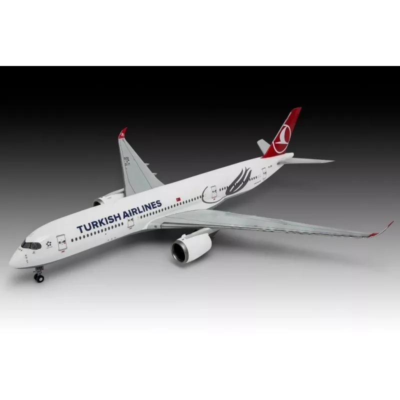 Plastic model aircraft REVELL Airbus A350-900 Turkish Air 1/144 scale