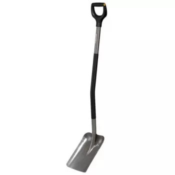 Shovel Fiskars Ergonomic FS.S. 1025376 Grey — ergonomic garden shovel, Fiskars 1070058