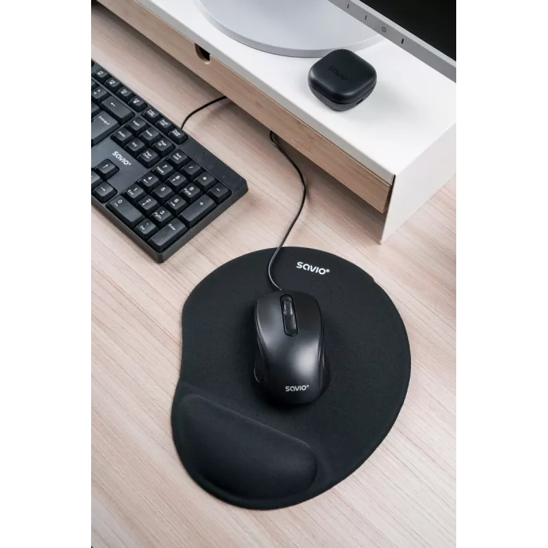 Savio KB-01 keyboard Home/Office USB QWERTY US English Black