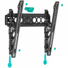 Wall TV mount ONKRON TM5-B for 32–70 inch screens, tilting, 60 kg capacity, VESA 75x75–400x400, black