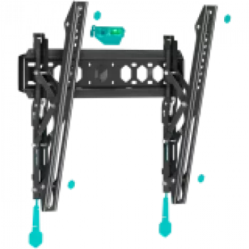 Wall TV mount ONKRON TM5-B for 32–70 inch screens, tilting, 60 kg capacity, VESA 75x75–400x400, black