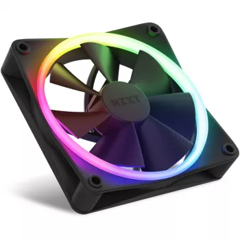 NZXT F120 RGB 120mm ARGB Case Fan Triple Pack - Black
