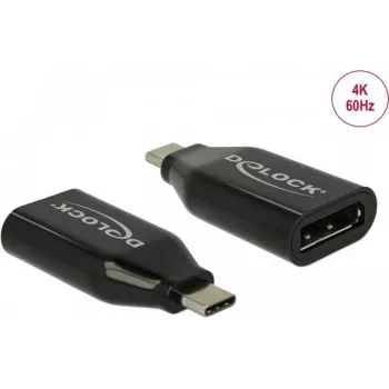 DeLOCK Adapter USB Type-C male to DisplayPort female 4K 60 Hz