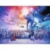 Puzzle TMTOYS Ravensburger Star Wars episode I–VI Saga, 2000 pieces, 980 mm wide