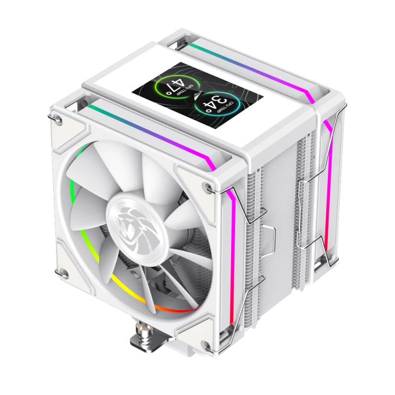 Gamemax | CPU Air cooler | SIGMA 620 LCD | White