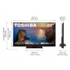 Television Toshiba 65UV3463DG 65 inch 4K Ultra HD DLED 3840 x 2160