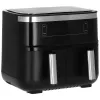 Hot air fryer Severin FR 2453 Double 3.25 L 2850 W Black Silver