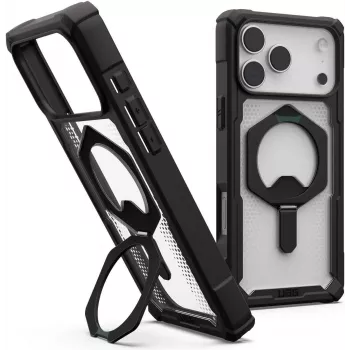 UAG Urban Armor Gear Plasma XTE MagSafe Kickstand Case | Apple iPhone 17 Pro Max | black/transparent | 11452811404G (11452811404G)