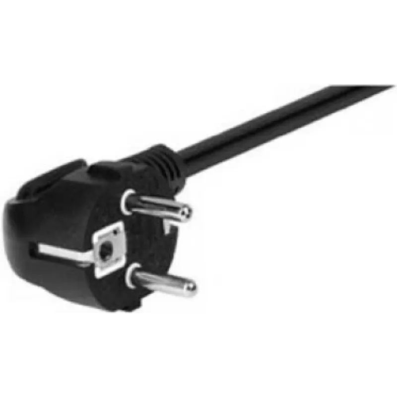 Power cable Tecline 35018, 1 m, IEC 320 to C19 coupler, 250 V 16 A