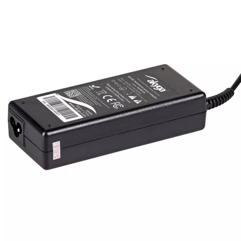Power adapter/inverter Akyga AK-ND-04 for laptops, indoor 90 W, input 100–250 V, black