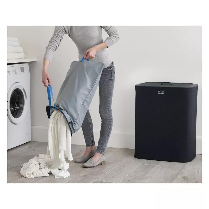 Joseph Joseph Laundry Separation Basket Tota 90 L Black