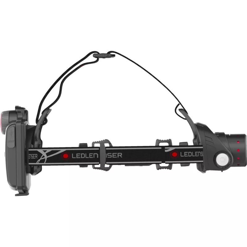 Headband flashlight Ledlenser H14R.2 Black