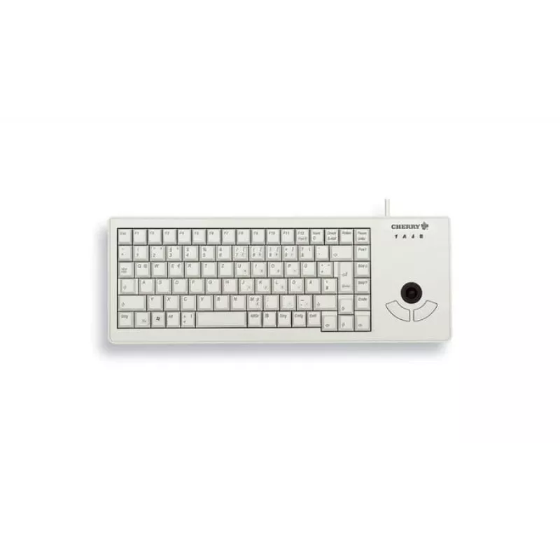 CHERRY XS Trackball keyboard Universal USB QWERTZ German Grey