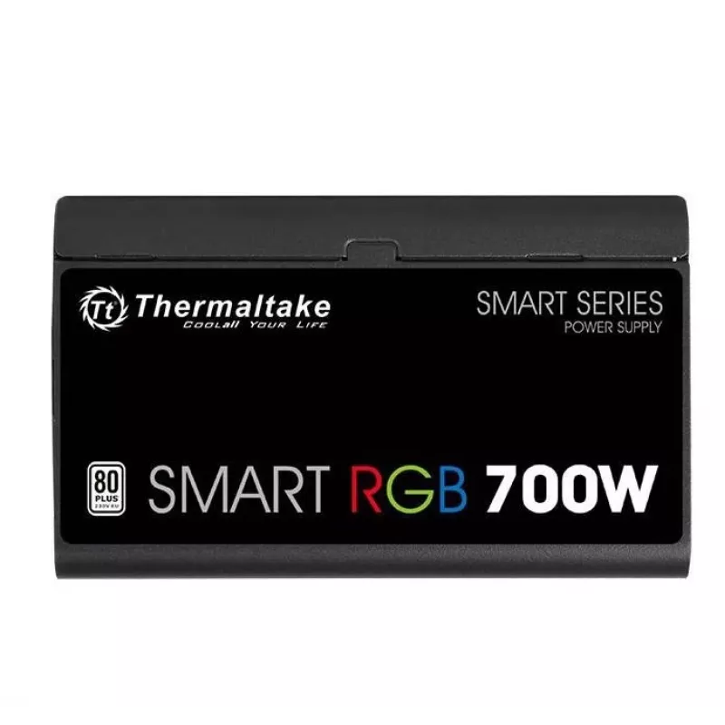 Power Supply Smart 700W RGB, 80PLUS, 230V EU, 2xPEG, 120mm, Single Rail