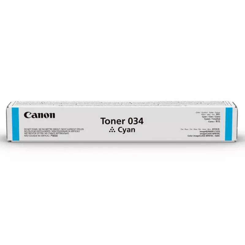 Canon 034 toner cartridge 1 pc(s) Original Cyan